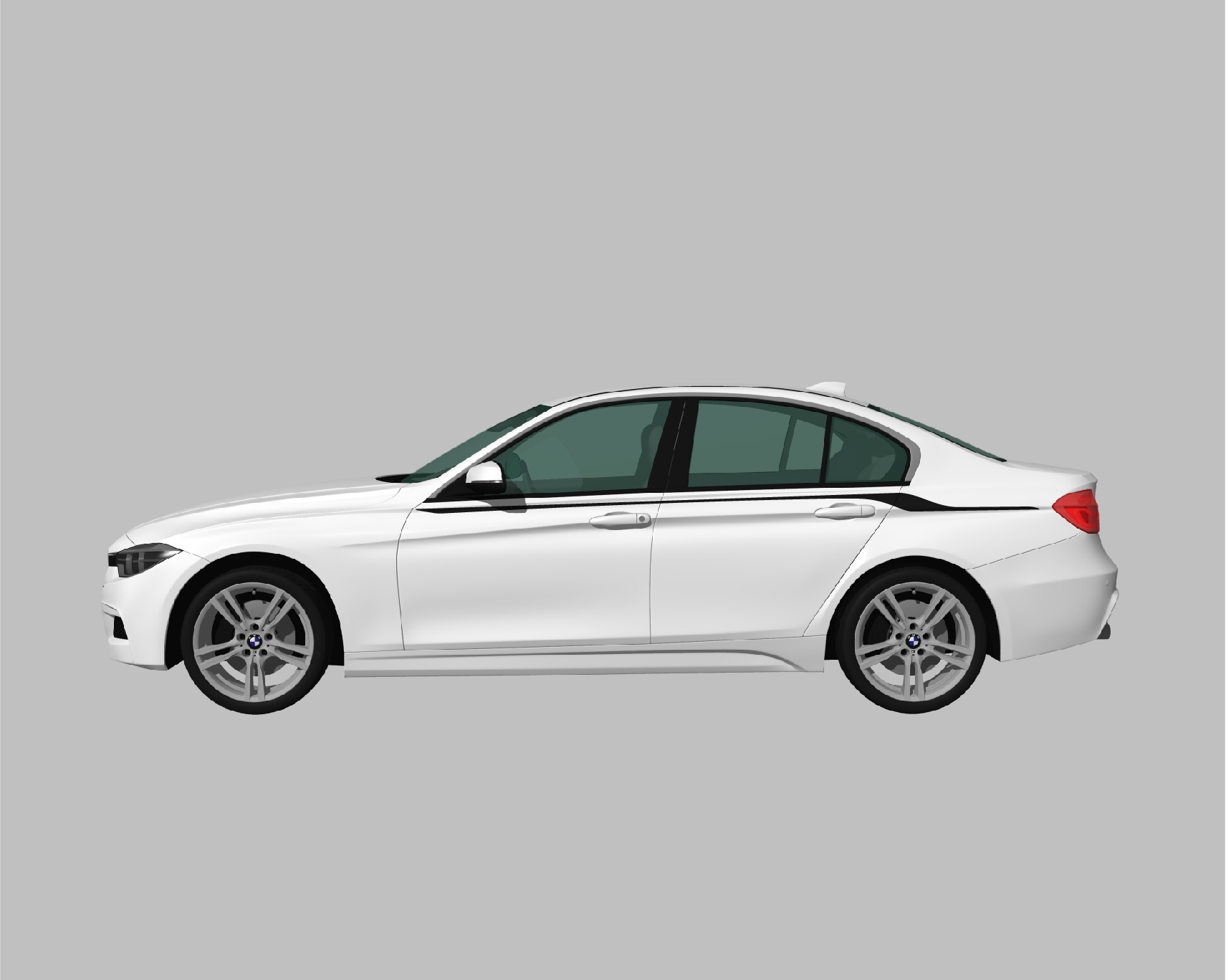 BMW_3シリーズ_F30_2015/ カーストライプ #2042